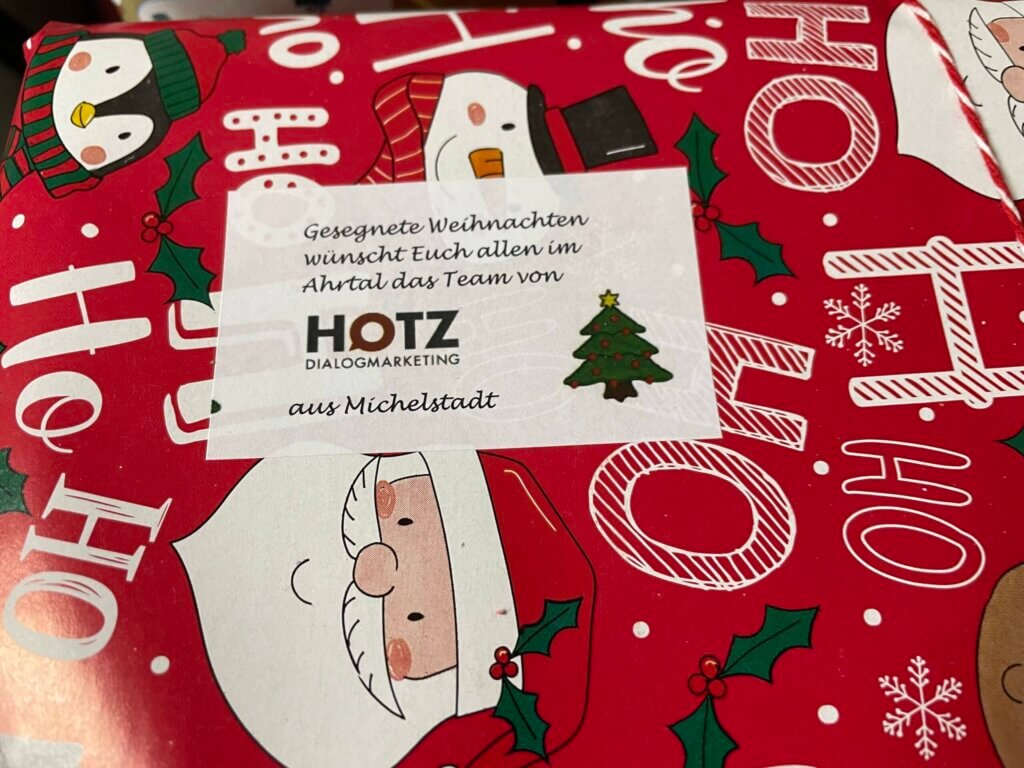 Weihnachten im Schuhkarton für Kinder im Ahrtal