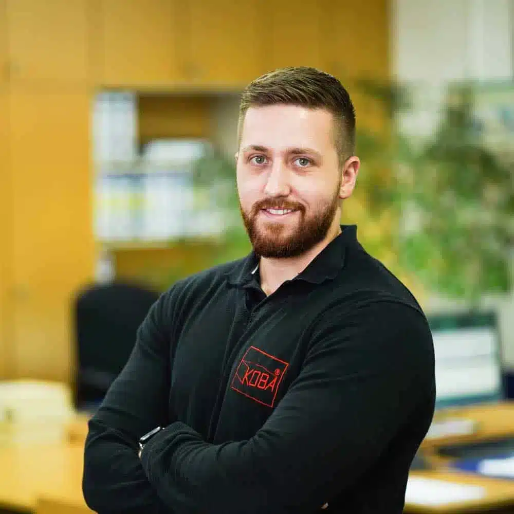 Tobias Waidmann, Prokurist von Kolb & Baumann GmbH & Co. KG