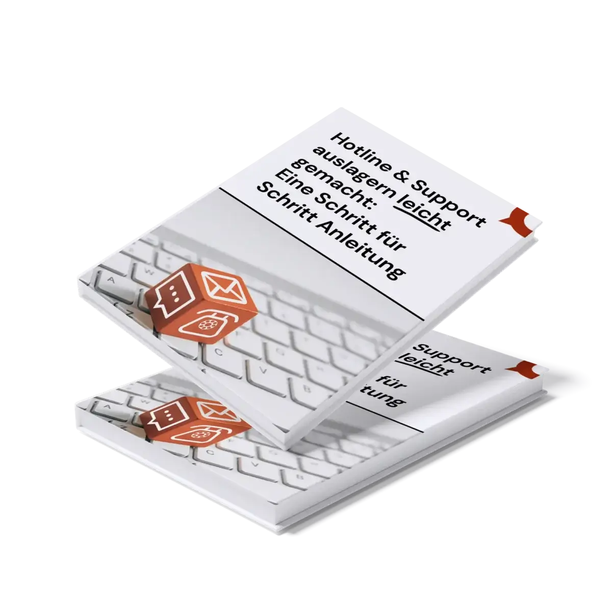Hotline & Support-auslagern E-Book Mockup